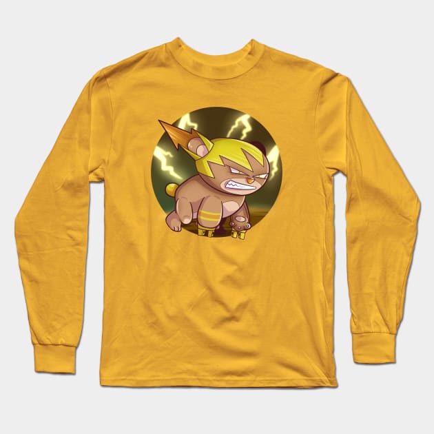 Cute Bear Long Sleeve T-Shirt by Loganue